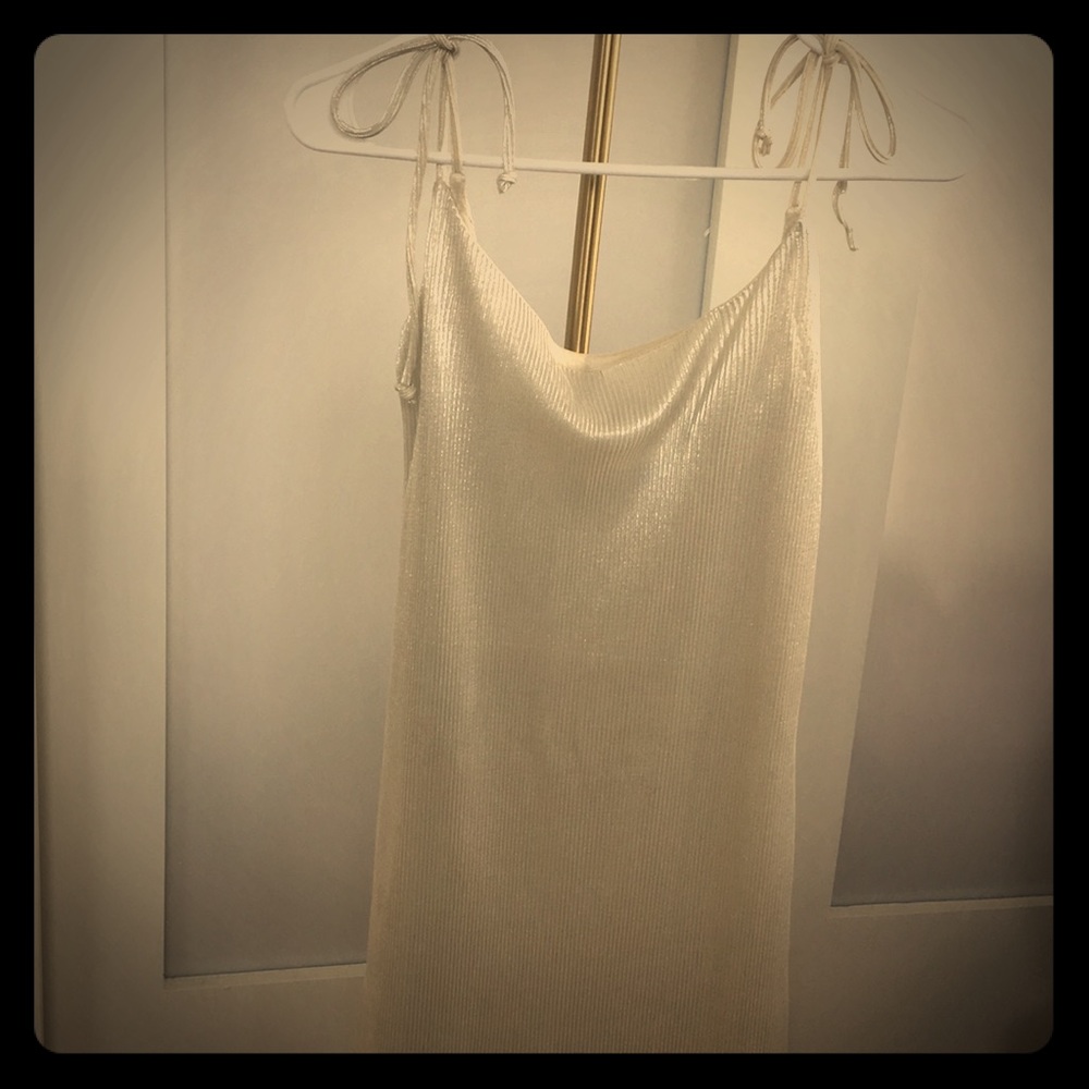 Shimmery cocktail dress